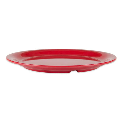 Đĩa Ăn Tròn GET Nhựa Melamine 22.9 cm, Màu Đỏ (NP-9-RSP)