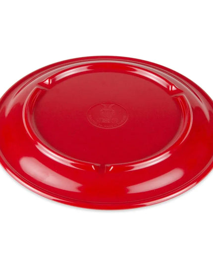 Đĩa Ăn Tròn GET Nhựa Melamine 22.9 cm, Màu Đỏ (NP-9-RSP)