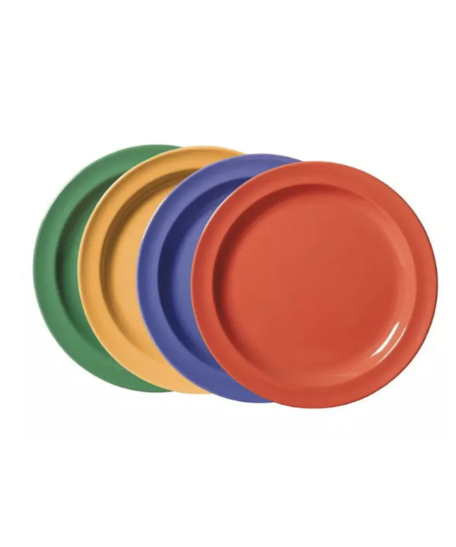 Đĩa Ăn Tròn GET Nhựa Melamine 22.9 cm, Nhiều Màu (DP-909-MIX)
