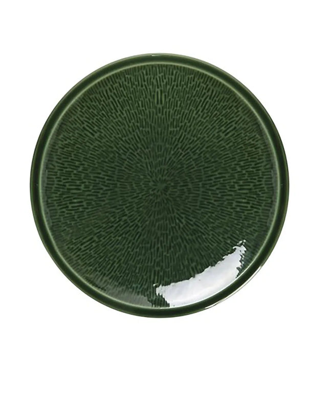 Đĩa Ăn Tròn Lòng Sâu Coupe Yanco GG-109 23.2cm - Gốm, Green Gem