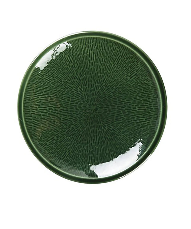 Đĩa Ăn Tròn Lòng Sâu Coupe Yanco GG-110 25.4 cm - Gốm Sứ, Màu Green Gem