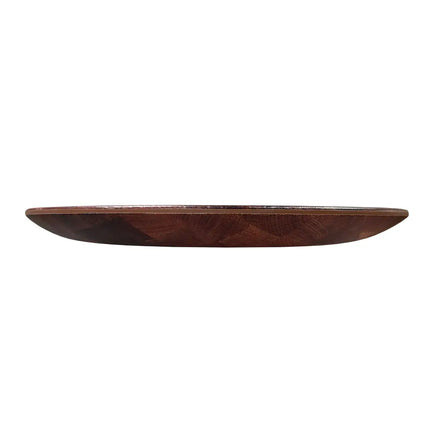 Đĩa Ăn Tròn Melamine Elite Global Solutions ECO99R-CK 22.9 cm, Vân Gỗ