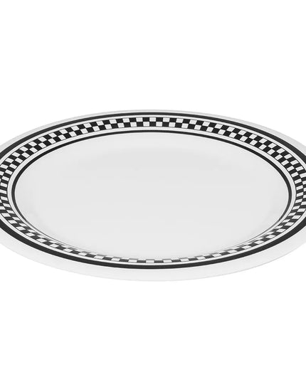 Đĩa Ăn Tròn Melamine GET WP-9-X 22.9 cm, Trắng