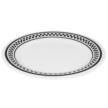 Đĩa Ăn Tròn Melamine GET WP-9-X 22.9 cm, Trắng