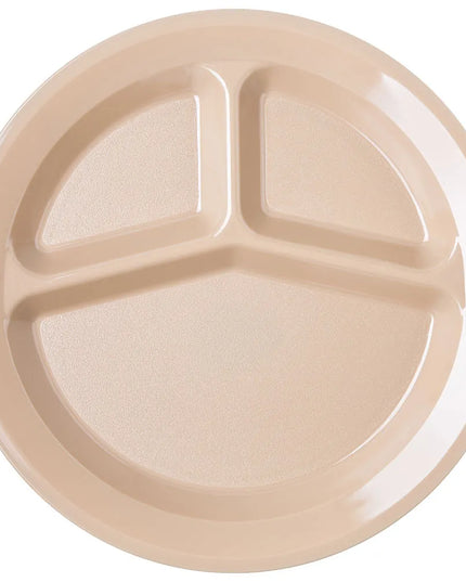 Đĩa Ăn Tròn Nhựa Carlisle 27.9cm, Tan (PCD21125)