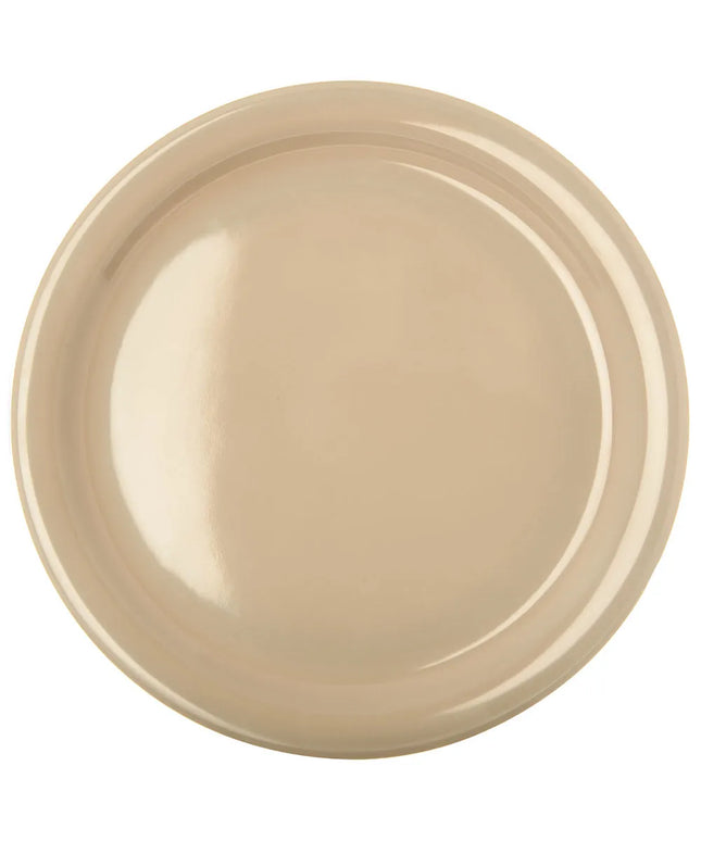 Đĩa Ăn Tròn Nhựa Melamine Carlisle, 22.9 cm, Màu Be (KL20025)