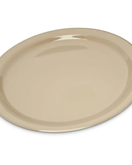 Đĩa Ăn Tròn Nhựa Melamine Carlisle, 22.9 cm, Màu Be (KL20025)
