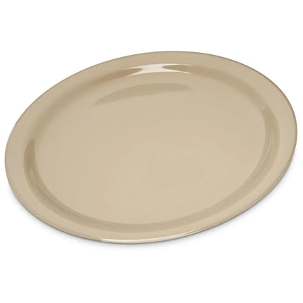Đĩa Ăn Tròn Nhựa Melamine Carlisle, 22.9 cm, Màu Be (KL20025)