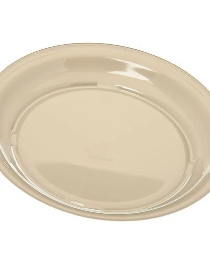 Đĩa Ăn Tròn Nhựa Melamine Carlisle, 22.9 cm, Màu Be (KL20025)