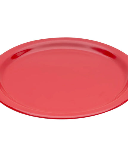 Đĩa Ăn Tròn Nhựa Melamine Carlisle 22.9 cm, Màu Đỏ (KL20005)