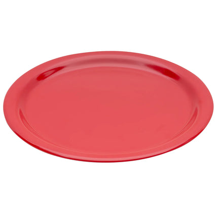 Đĩa Ăn Tròn Nhựa Melamine Carlisle 22.9 cm, Màu Đỏ (KL20005)