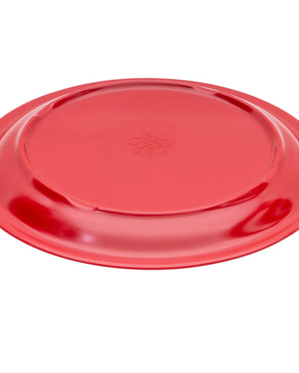 Đĩa Ăn Tròn Nhựa Melamine Carlisle 22.9 cm, Màu Đỏ (KL20005)