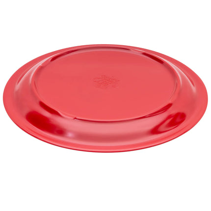 Đĩa Ăn Tròn Nhựa Melamine Carlisle 22.9 cm, Màu Đỏ (KL20005)