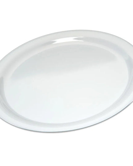 Đĩa Ăn Tròn Nhựa Melamine Carlisle 22.9 cm, Màu Trắng (KL20002)