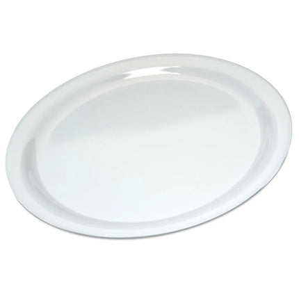 Đĩa Ăn Tròn Nhựa Melamine Carlisle 22.9 cm, Màu Trắng (KL20002)
