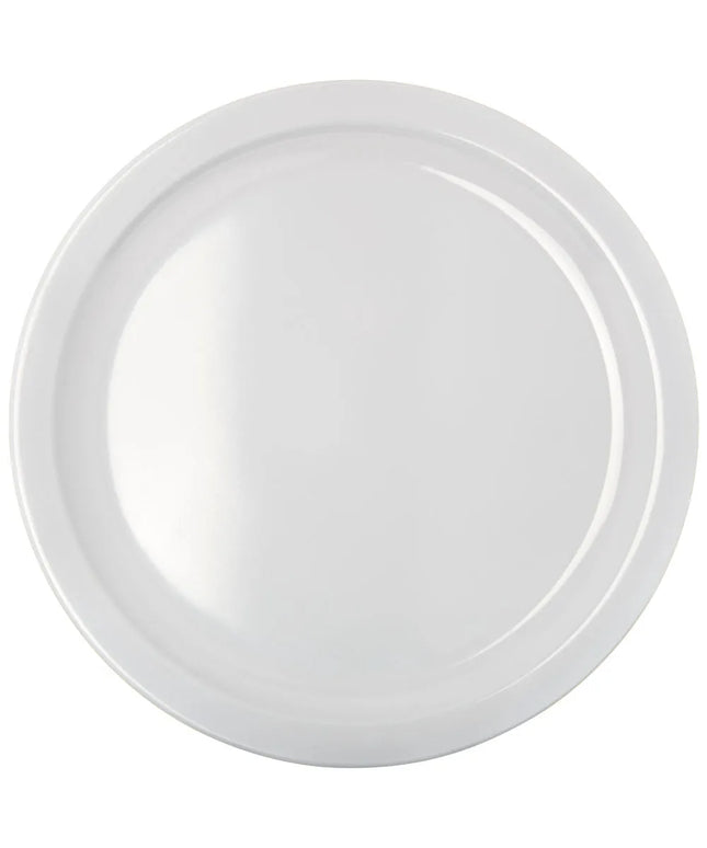 Đĩa Ăn Tròn Nhựa Melamine Carlisle, 25.4 cm, Màu Trắng (KL11602)