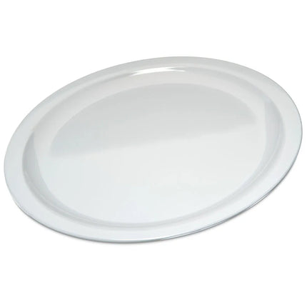 Đĩa Ăn Tròn Nhựa Melamine Carlisle, 25.4 cm, Màu Trắng (KL11602)