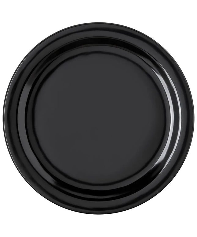 Đĩa Ăn Tròn Nhựa Melamine Carlisle, 26 cm, Màu Đen (4350003)