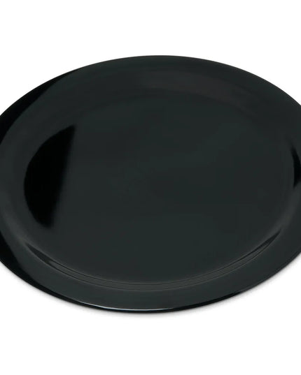 Đĩa Ăn Tròn Nhựa Melamine Carlisle, 26 cm, Màu Đen (4350003)