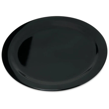 Đĩa Ăn Tròn Nhựa Melamine Carlisle, 26 cm, Màu Đen (4350003)