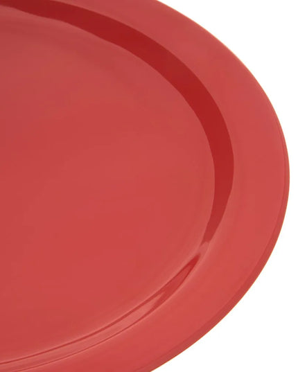 Đĩa Ăn Tròn Nhựa Melamine Carlisle 26cm, Màu Đỏ (4350005)