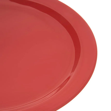 Đĩa Ăn Tròn Nhựa Melamine Carlisle 26cm, Màu Đỏ (4350005)