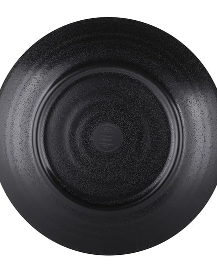 Đĩa Ăn Tròn Nhựa Melamine Elite Global Solutions 25.4 cm, Màu Đen (JW7010-B)