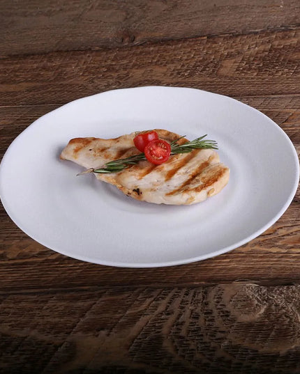 Đĩa Ăn Tròn Nhựa Melamine Elite Global Solutions 25.4 cm, Màu Trắng (JW7010-W)