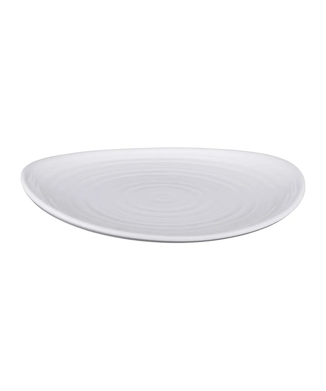 Đĩa Ăn Tròn Nhựa Melamine Elite Global Solutions 25.4 cm, Trắng (DS10-W)