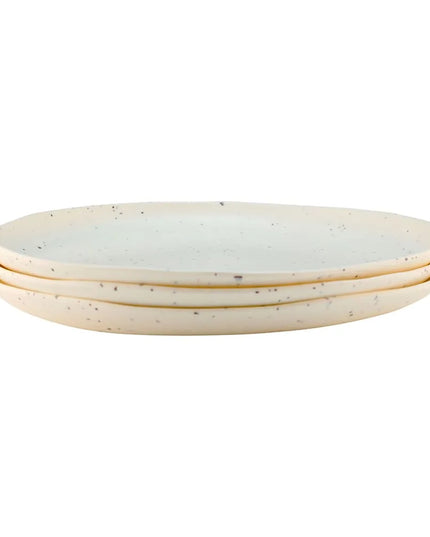 Đĩa Ăn Tròn Nhựa Melamine Elite Global Solutions 27.3 cm, Màu Vỏ Trứng (B182106-ESS)