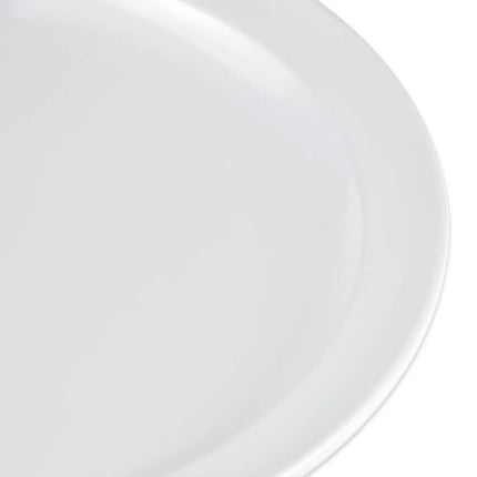 Đĩa Ăn Tròn Nhựa Melamine GET, 22.9 cm, Màu Trắng (DP-509-W)