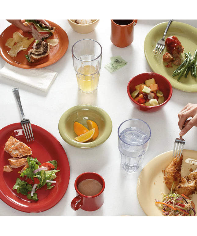 Đĩa Ăn Tròn Nhựa Melamine GET 22.9cm, Nhiều Màu (SP-NP-9-COMBO)