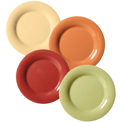 Đĩa Ăn Tròn Nhựa Melamine GET 22.9cm, Nhiều Màu (SP-NP-9-COMBO)