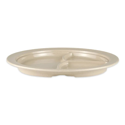 Đĩa Ăn Tròn Nhựa Melamine GET 25.4 cm, Màu Sa Thạch (CP-531-S)