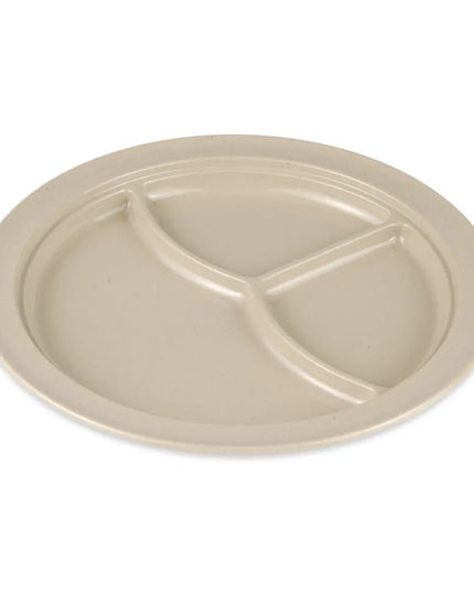 Đĩa Ăn Tròn Nhựa Melamine GET 25.4 cm, Màu Sa Thạch (CP-531-S)