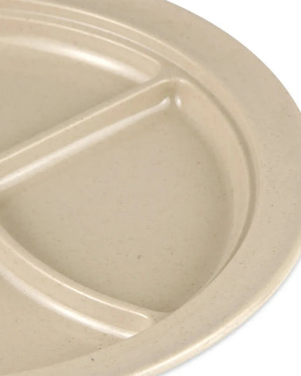 Đĩa Ăn Tròn Nhựa Melamine GET 25.4 cm, Màu Sa Thạch (CP-531-S)