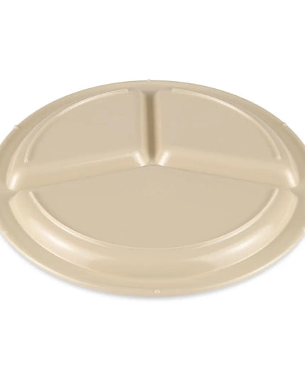 Đĩa Ăn Tròn Nhựa Melamine GET 25.4 cm, Nâu Tan (CP-533-T)