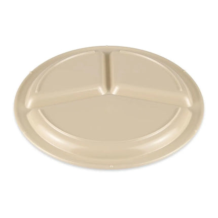 Đĩa Ăn Tròn Nhựa Melamine GET 25.4 cm, Nâu Tan (CP-533-T)