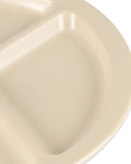 Đĩa Ăn Tròn Nhựa Melamine GET 25.4 cm, Nâu Tan (CP-533-T)