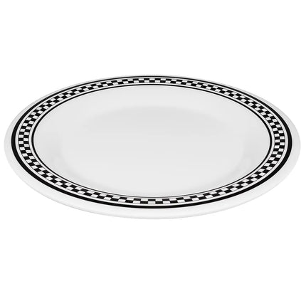 Đĩa Ăn Tròn Nhựa Melamine GET 26.7cm, Màu Trắng (WP-10-X)