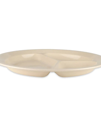 Đĩa Ăn Tròn Nhựa Melamine GET 27.9 cm, Màu Nâu Vàng (CP-532-T)