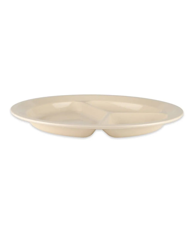 Đĩa Ăn Tròn Nhựa Melamine GET 27.9 cm, Màu Nâu Vàng (CP-532-T)