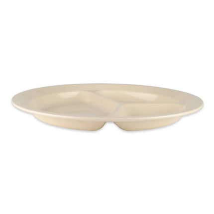 Đĩa Ăn Tròn Nhựa Melamine GET 27.9 cm, Màu Nâu Vàng (CP-532-T)