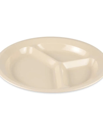 Đĩa Ăn Tròn Nhựa Melamine GET 27.9 cm, Màu Nâu Vàng (CP-532-T)