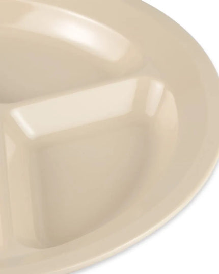 Đĩa Ăn Tròn Nhựa Melamine GET 27.9 cm, Màu Nâu Vàng (CP-532-T)