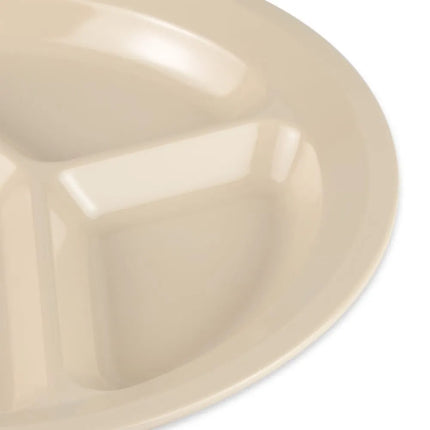 Đĩa Ăn Tròn Nhựa Melamine GET 27.9 cm, Màu Nâu Vàng (CP-532-T)