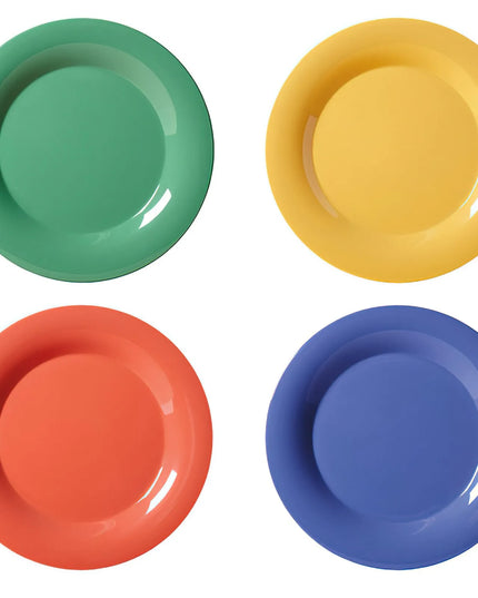 Đĩa Ăn Tròn Nhựa Melamine GET 30.5cm, Nhiều Màu (WP-12-MIX)