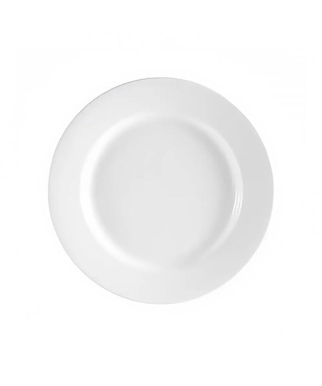Đĩa Ăn Tròn RCN™ Clinton CAC 19.1 cm - Sứ, Super White (RCN-7)