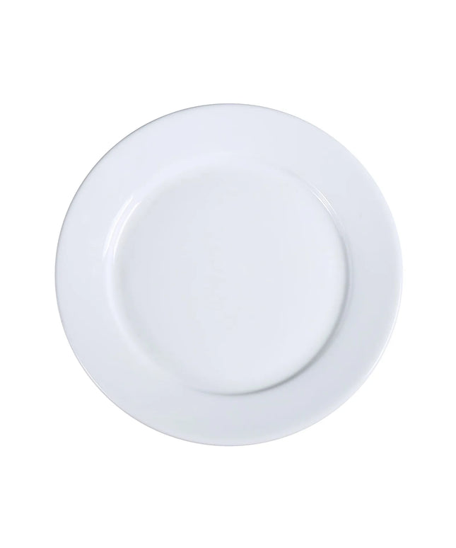 Đĩa Ăn Tròn Yanco AC-21 30.5cm - Sứ, Màu Super White