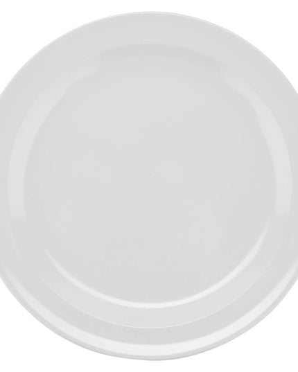 Đĩa Ăn Trưa Tròn Nhựa Melamine GET 20.3 cm, Màu Trắng (DP-508-W)